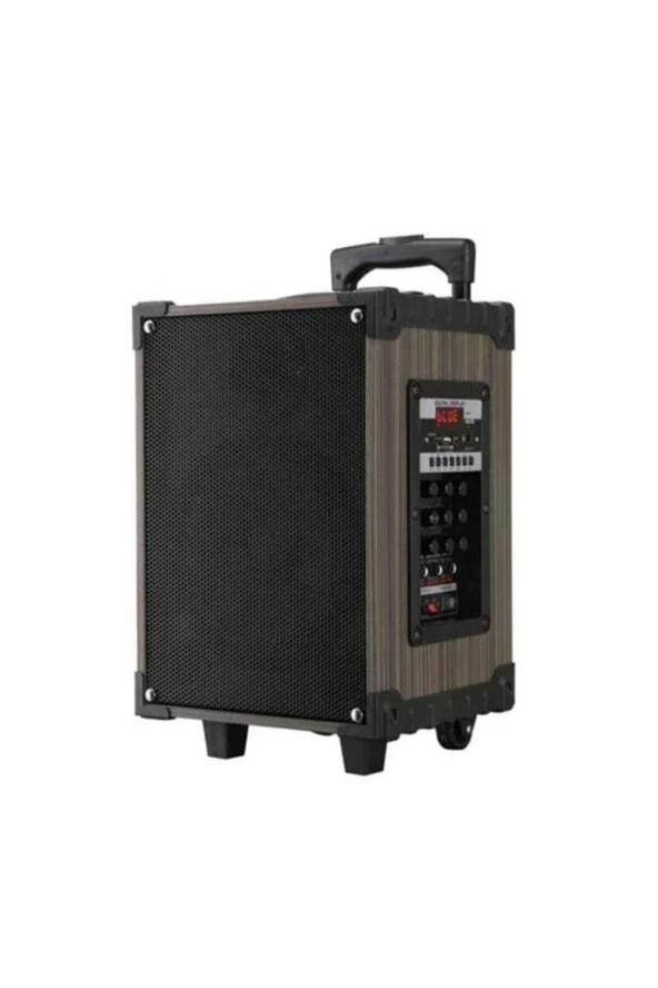 Süper Bass Şarjlı Telsiz Mikrofonlu Amfi Sistemi-Bt-Sd-Usb Lt-908 Model - 2