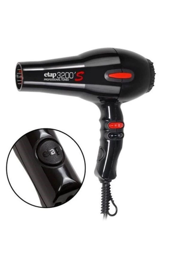 Etap 3200s Profesyonel Seri 2400 Watt Kuaför Fön Makinesi (italyan Motor)