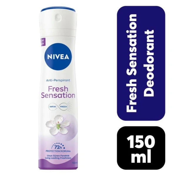 Nivea Fresh Sensation Kadın Sprey Deodorant 150 ml