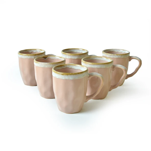Keramika Shizen Elite Pudra Organik Kupa 10 Cm 6 Adet - 2