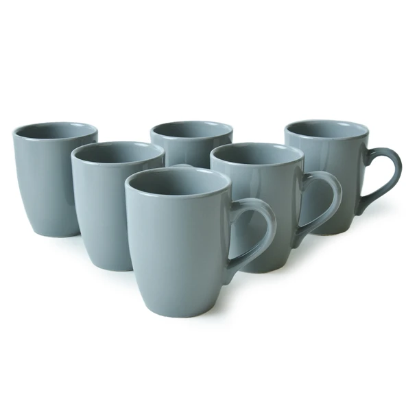 Keramika Gri Alfa Kupa 11 Cm 6 Adet 638 - 2