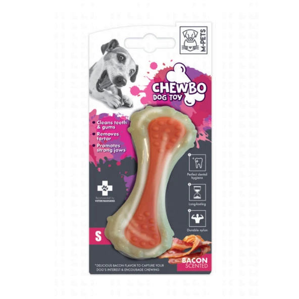 M-Pets Chewbo Dental Bacon Köpek Oyuncağı Small
