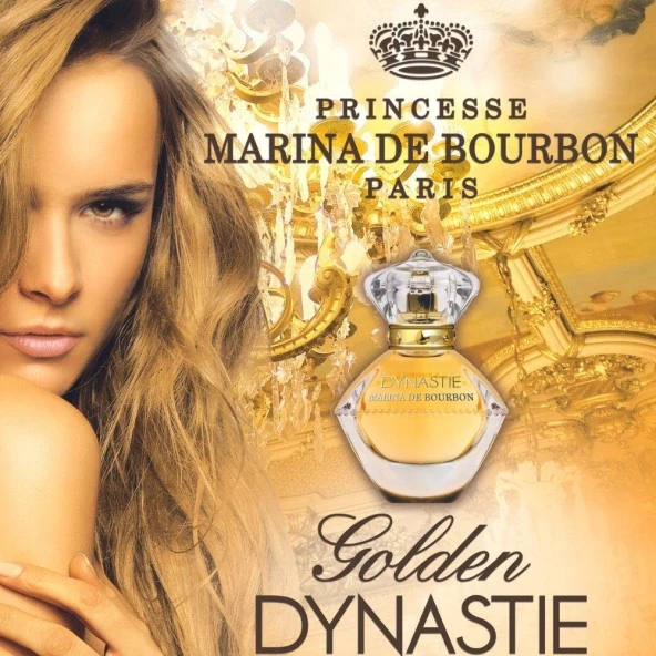 Marina De Bourbon Golden Dynastie EDP 100 ml Kadın Parfümü - Resim 2