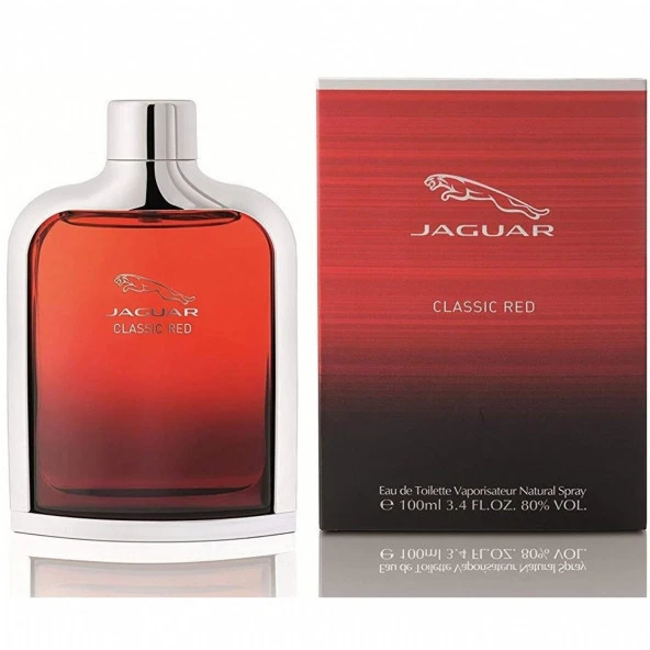 Jaguar Classic Red EDT 100 ml Erkek Parfümü - Resim 2