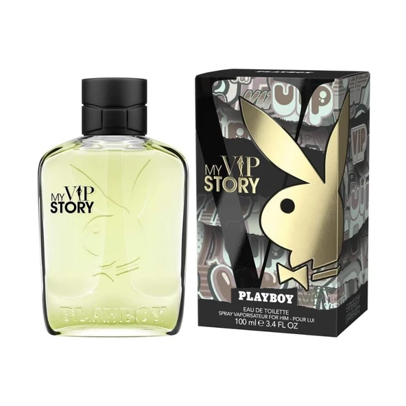 Playboy My VIP Story EDT 100 ml Erkek Parfüm - Resim 2