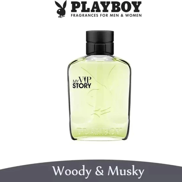Playboy My VIP Story EDT 100 ml Erkek Parfüm - Resim 4