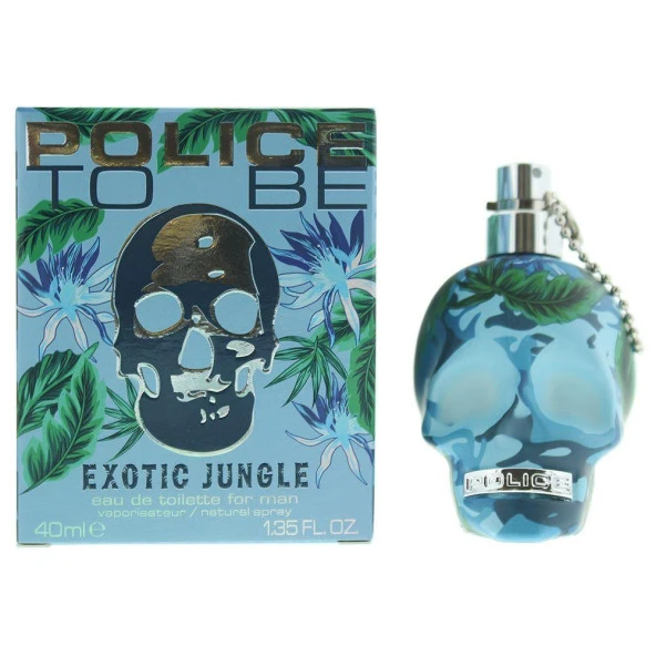 Police To Be Exotic Jungle Man EDT 40 ml Erkek Parfümü - Resim 2