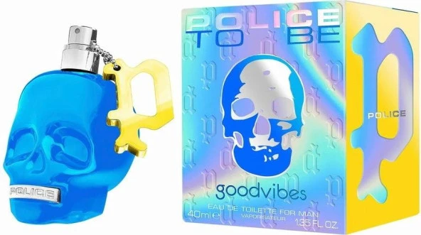 Police To Be Goodvibes For Man EDT 40 ml Erkek Parfümü - Resim 2