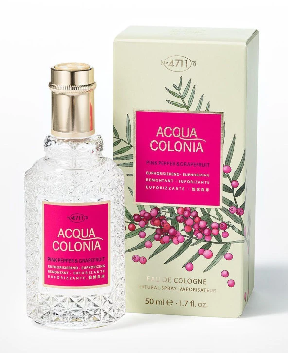 4711 Acqua Colonia Pink Pepper & Grapefruit EDC 50 ml Unisex Parfüm - Resim 2