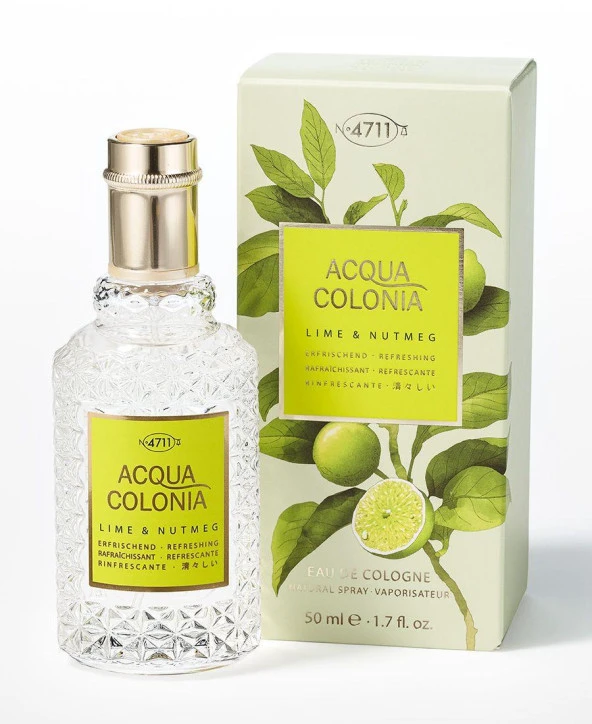 4711 Acqua Colonıa Lime & Nutmeg EDC 50 ml Unisex Parfüm - Resim 2
