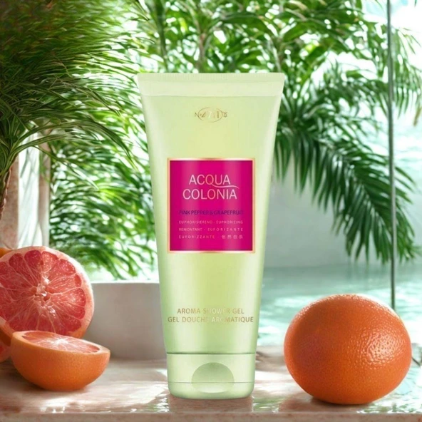 4711 Acqua Colonia Pink Pepper & Grapefruit Shower Gel 200 ml Duş Jeli - Resim 3