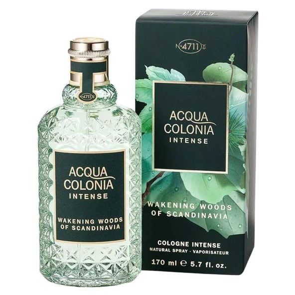 4711 Acqua Colonia Intense Wakening Woods Of Scandinavia EDC 170 ml Unisex Parfüm - Resim 2