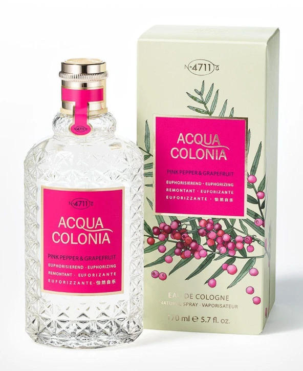 4711 Acqua Colonia Pink Pepper & Grapefruit EDC 170 ml Unisex Parfüm - Resim 2