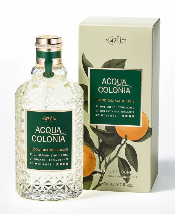 4711 Acqua Colonia Blood Orange & Basil EDC 170 ml Unisex Parfüm - Resim 2