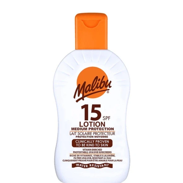 Malibu Güneş Koruyucu Losyon SPF15 200ml - 2