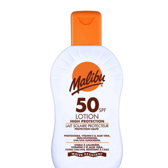Malibu Güneş Yüksek Korumalı Losyon SPF50 200ml - 2
