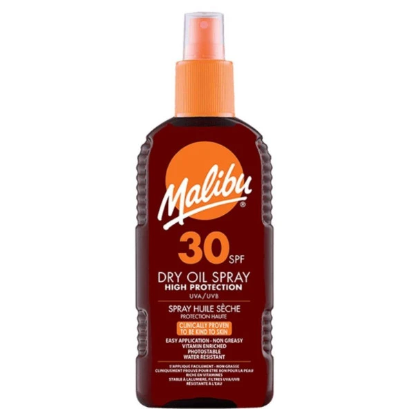 Malibu Güneş Koruyucu Dry Oil Sprey SPF30 200ml