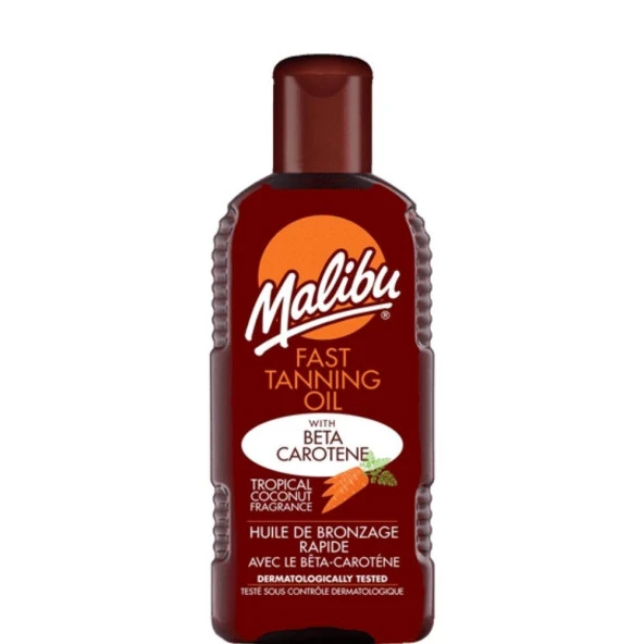 Malibu Güneş Hızlı Bronzlaştırıcı Yağ+Karoten 200ml - 2