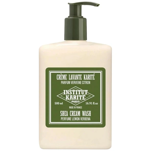 Institut Karite Paris Lemon Verbena Shea Washing Cream 500 ml ürün görseli 1