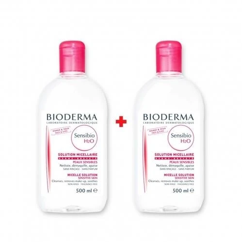 Bioderma Sensibio H2O 500 ml 2'li Paket Misel Solüsyon ürün görseli 1