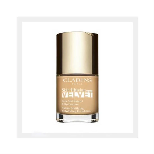 Clarins Skin Illusion Velvet 105N 30 ml Matlaştırıcı Fondöten