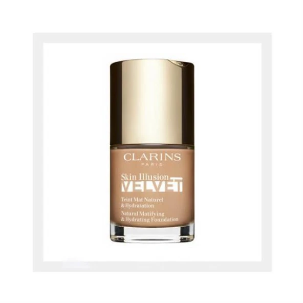 Clarins Skin Illusion Velvet 109C 30 ml Matlaştırıcı Fondöten