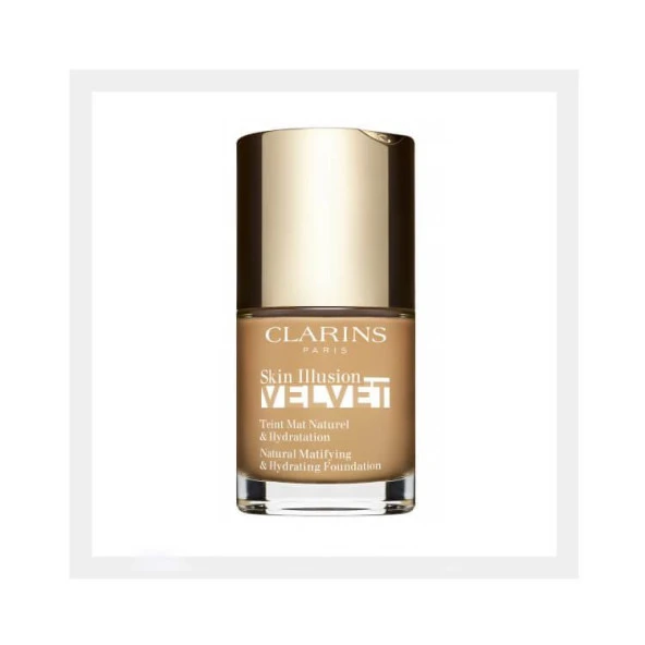 Clarins Skin Illusion Velvet 112.3N Sandalwood 30 ml Matlaştırıcı Fondöten