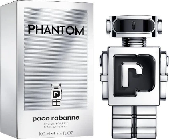 Paco Rabanne Phantom EDT 100 ml Erkek Parfümü - Resim 2