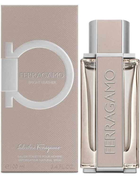 Salvatore Ferragamo Bright Leather EDT 100 ml Erkek Parfümü - Resim 2