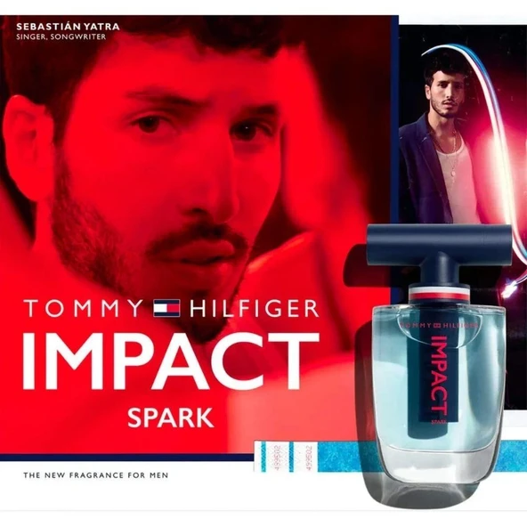 Tommy Hilfiger Impact Spark EDT 100 ml Erkek Parfümü - Resim 4