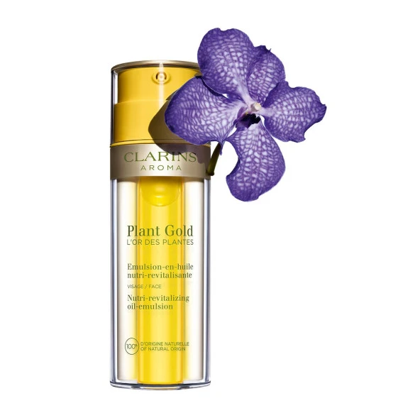 Clarins Plant Gold Nutri-Revitalizing Oil-Emulsion 35 ml Nemlendiri Yağ Emülsiyonu