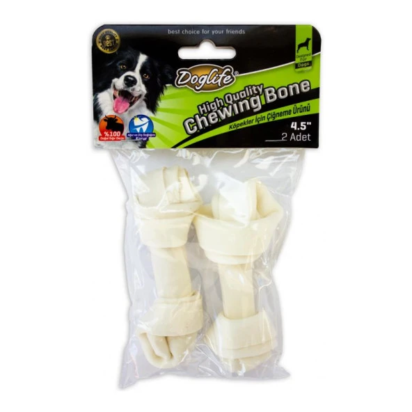 202693 Doglife Düğümlü Kemik 30 Gr 2 Adet
