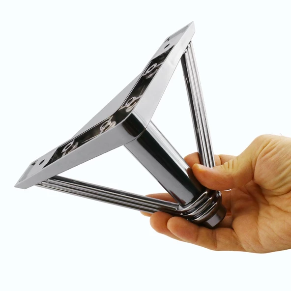 Pars Lüks Mobilya Oturma Grubu Kanepe Sehpa Tv Ünitesi Koltuk Ayağı Baza Ayakları Füme 12 Cm - Resim 6