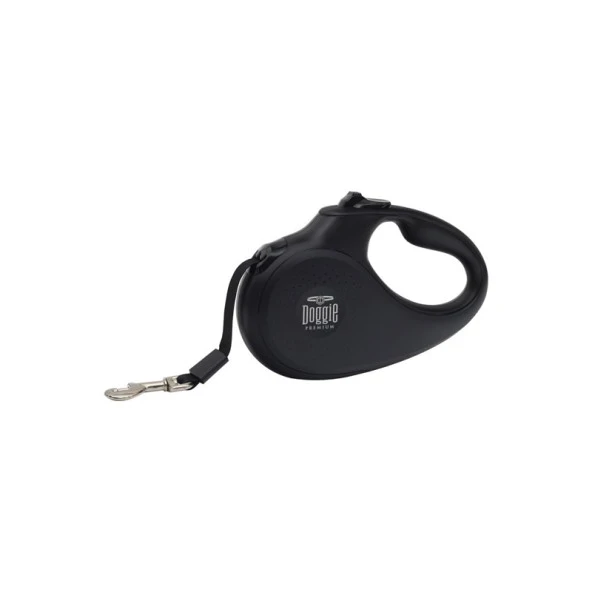 Doggie Otomatik Uzatma Tasması Master Seri Siyah 12kg 3Metre - Resim 2