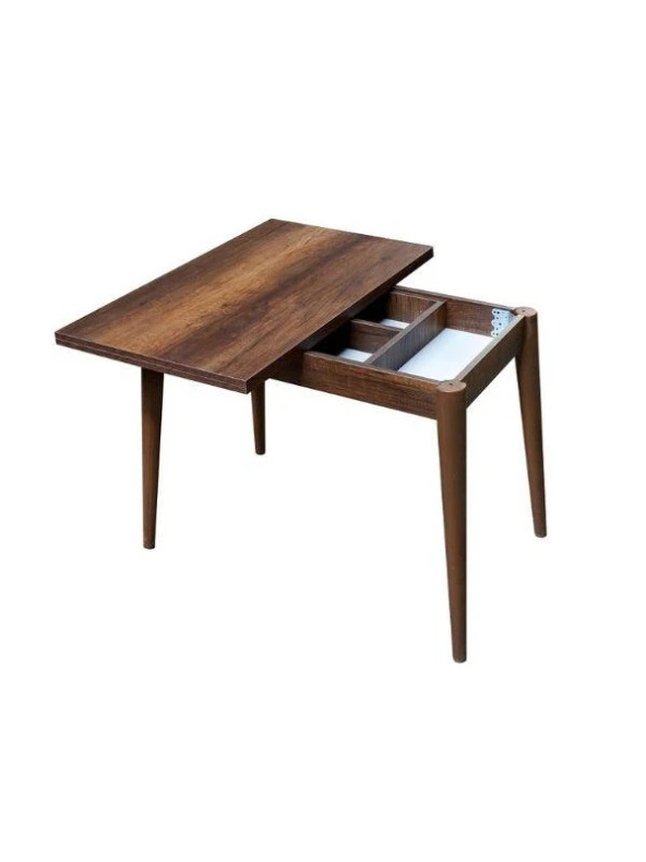 Alesta Life Açılabilir Barok Mutfak Masası, Yemek Masası 60x100 cm - 3