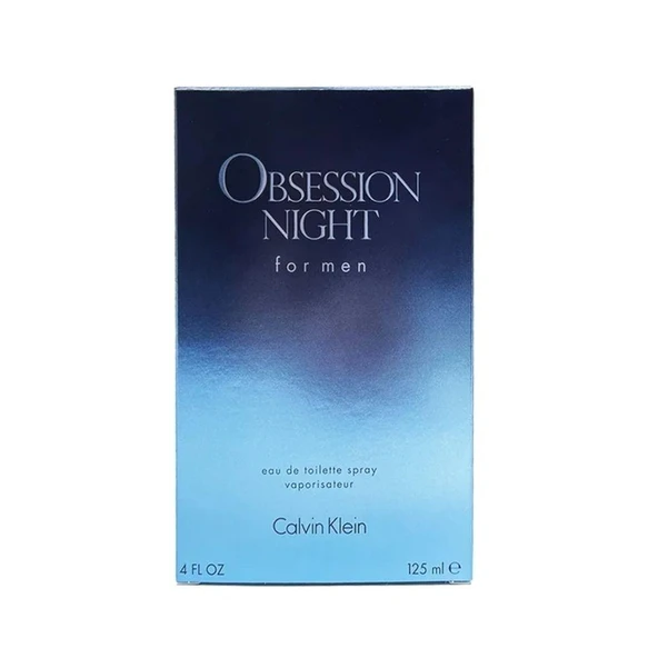 Calvin Klein Obsession Night EDT 125 ml Erkek Parfümü - Resim 3
