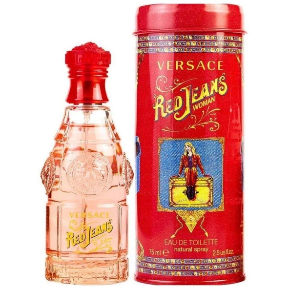 Versace Red Jeans EDT 75 ml Kadın Parfüm - Resim 2