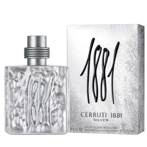 Cerruti 1881 Silver For Men EDT 100 ml Erkek Parfümü ürün görseli 1