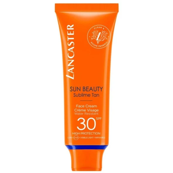 Lancaster Sun Beauty Face Cream SPF30 50 ml Güneş Koruyucu Yüz Kremi