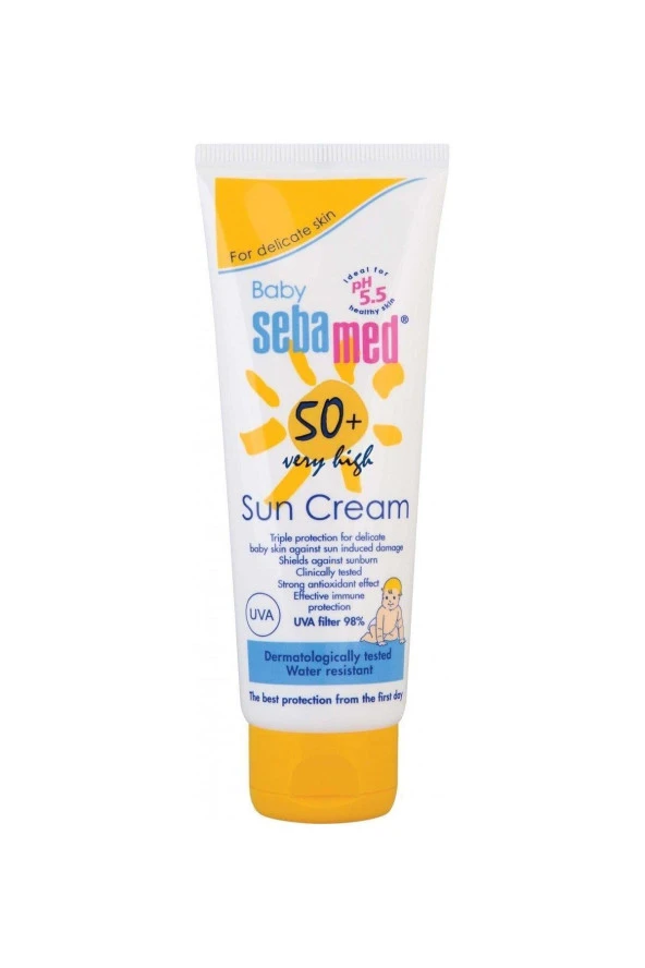 Sebamed Çok Yönlü Koruyucu 50 Faktör Bebek Güneş Kremi 75 ml