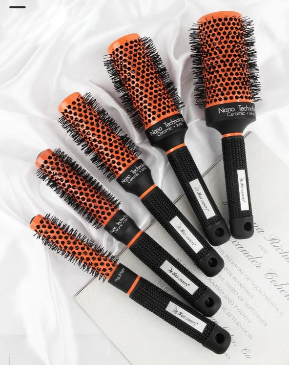Valkyrie 25mm Nano Teknoloji Seramik + İyonik Termal Fön Saç Fırçası Salon Tipi Profesyonel - 7