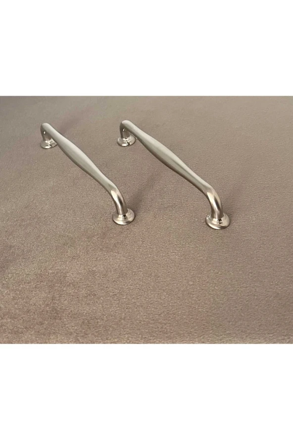 Dekor Oba İnox Mobilya Dolap Tv Ünitesi Yatak Odası Vestiyer Mutfak Çekmece Kulpu 96 Mm 2 Adet - Resim 3