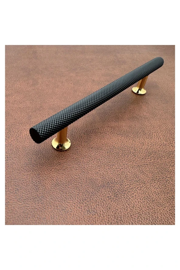 Doruk Siyah Gold Tv Ünitesi Vestiyer Yatak Odası Mutfak Dolap Çekmece Kulpu 128 Mm (128 Cm) 5 Adet - 4