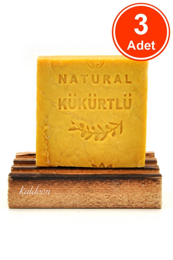 Kükürt Sabunu El Yapımı Doğal 120 G x 3 Adet ürün görseli