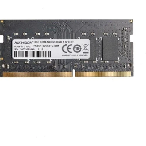 Hikvision 16GB 3200MHz DDR4 SODIMM HKED4162CAB1G4ZB1 Kutusuz Notebook Ram
