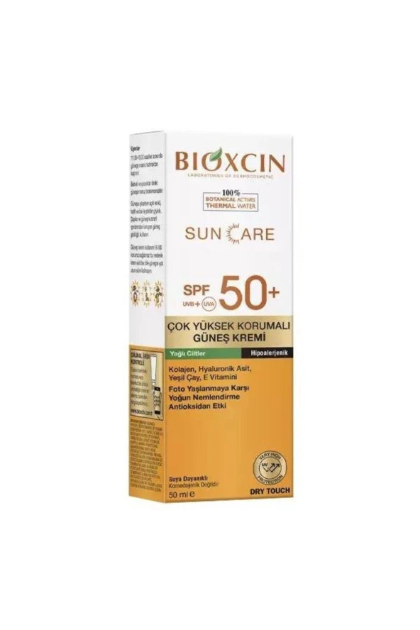 Sun Care Spf50 Çok Yüksek Korumalı Güneş Kremi - Yağlı Ciltler I?çin 50 ml