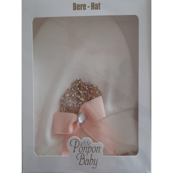 Pelite Ponpon Baby Ponpon Kral Taçlı Şapka Seti Kız Çocuklar - 8