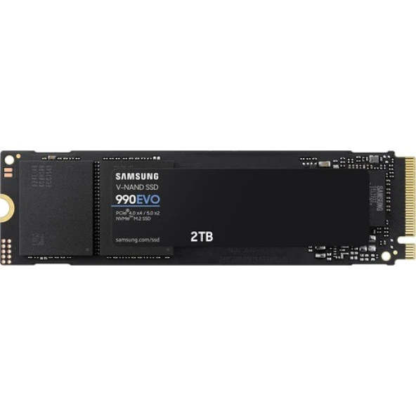 Samsung 990 Evo 2tb MZ-V9E2T0BW 5000MB-4200MBSN Pcıe 4.0 X4 Nvme 2.0 M.2 SSD