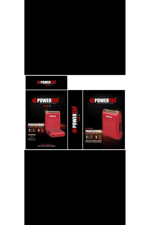 Powertec Tr-330 Günlük Mini Seyahat Boyu Sakal Tıraş Makinesi ürün görseli 1