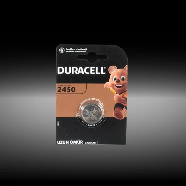 Duracell CR2450 Özel Lityum Düğme Pil 3V